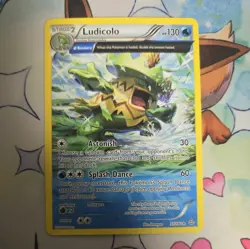 Ludicolo - 37/160 - Rare Pokemon XY-- Primal Clash - Pokemon Tcg Card - LP - Image 1