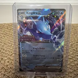 Pokemon TCG Shrouded Fable Kingdra Card 012/064 EX - STAMPED PROMO - Image 1