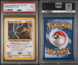 Shining Noctowl Neo Destiny PSA 9 Unlimited 110/105 Pokemon Card #110 2002 MINT - Image 3