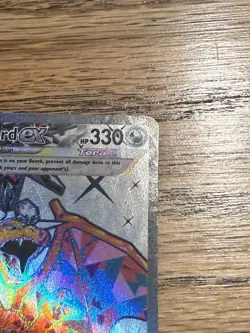 Pokemon TCG Charizard EX Obsidian Flames Ultra Rare Full Art Holo Card 215/197 - Image 5