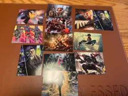12 Spider-Man MTG Art Card Lot | Marvel Crossover Art Series RARE! - Image 1