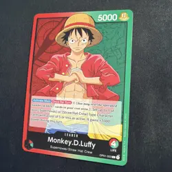 Monkey.D.Luffy OP01-003 Leader - Romance Dawn One Piece Card - Image 2