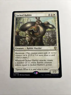 Jacked Rabbit - Commander: Bloomburrow MTG Plus Bonus Card!!! - Image 1
