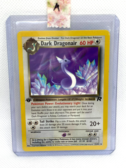 Dark Dragonair Rocket Set 33/82 First Edition Pokemon Trading Card - Image 2