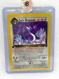 Dark Dragonair Rocket Set 33/82 First Edition Pokemon Trading Card - Image 4
