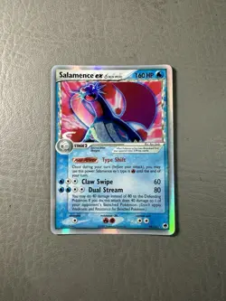 Salamence Ex Delta species 2006 EX 98/101 Holo Pokemon TCG Card Rare - Image 1
