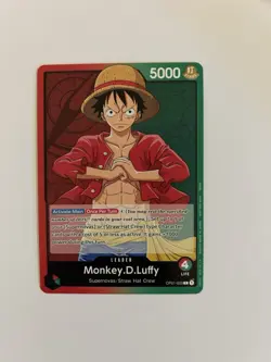 Monkey.D.Luffy OP01-003 Leader - Romance Dawn One Piece Card - Image 1