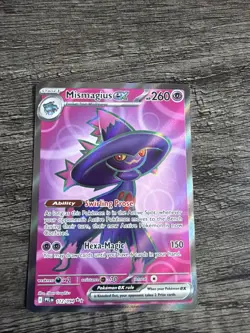Pokemon TCG Mismagius 112/094 Phantasmal Flames Rare Nm Fast Shipping USA Card - Image 1