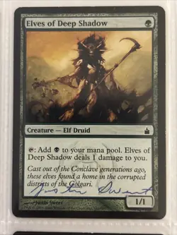 MTG-J1 Mixed Lot Of 9 Signed Magic The Gathering Cards (MTG) - Image 4