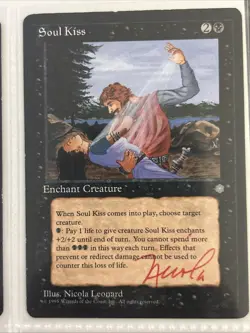 MTG-J1 Mixed Lot Of 9 Signed Magic The Gathering Cards (MTG) - Image 5