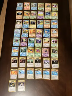 50 Vintage Japanese Pokemon Card Lot (Original 150) (Pocket Monsters) - Image 1
