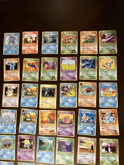 50 Vintage Japanese Pokemon Card Lot (Original 150) (Pocket Monsters) - Image 2