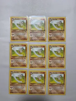Marowak 39/64 Pokemon Jungle- 9 Card Lot Near Mint Vintage WOTC - Image 1
