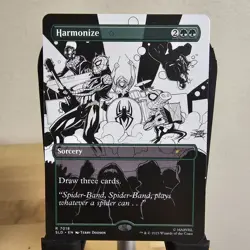 MTG Harmonize (7018) *Non-Foil* Inked Secret Lair: Spider-Man LP - Image 1