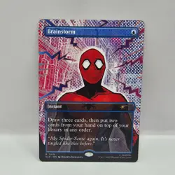 Brainstorm NM #7019 Regular (Inks) MTG Secret Lair x Marvel’s Spider-Man - Image 1