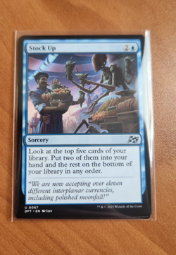 Magic MTG Stock Up DFT 0067 Regular Uncommon - NM condition - Image 1