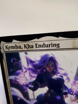 ALTERED - Kemba, Kha Enduring Phyrexia: - WAIFU Layered with vinyl - Image 5