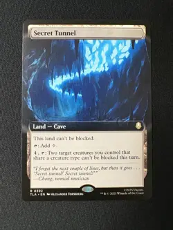 2025 MTG Avatar The Last Airbender Secret Tunnel Extended Art #392 - Image 1