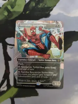 Spectacular Spider-Man (Borderless) Marvel's Spider-Man Foil - Image 1