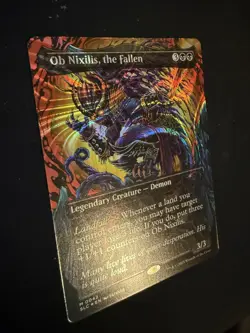 Encyclopedia Of Magic Secret Lair, Ob Nixilis, the Fallen - HALO FOIL - Image 1