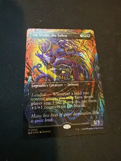 Encyclopedia Of Magic Secret Lair, Ob Nixilis, the Fallen - HALO FOIL - Image 2