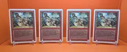 🔴🔴🔴(4) 1994 MAGIC The Gathering EARTHBIND REVISED 3RD EDITION LIGHT PLAY 🔴11 - Image 1