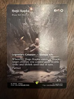 Hugo Kupka - Bruse Tarl, Boorish Herder : MTG *Showcase* Final Fantasy #0050 NM - Image 1