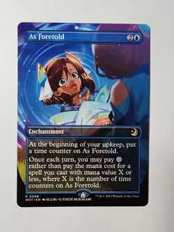 As Foretold (Anime Borderless) Wilds of Eldraine: Enchanting Tales Regular - Image 1