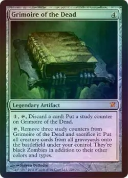 Grimoire of the Dead - Foil MTG Innistrad Magic LP/NM - Image 1