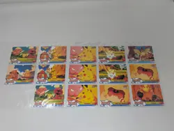 1999 Topps Movie Pokemon Card Lot - Pikachu's Vacation - 1 foil - 13 reg. cards - Image 1