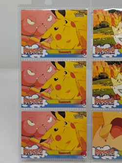 1999 Topps Movie Pokemon Card Lot - Pikachu's Vacation - 1 foil - 13 reg. cards - Image 3