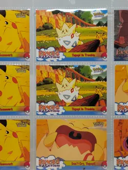 1999 Topps Movie Pokemon Card Lot - Pikachu's Vacation - 1 foil - 13 reg. cards - Image 4