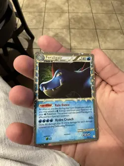 Feraligatr Prime 108/123 Ultra Rare HGSS Base Set Pokemon 395 - Image 1