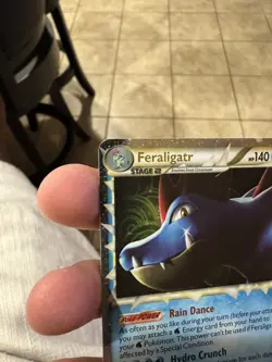 Feraligatr Prime 108/123 Ultra Rare HGSS Base Set Pokemon 395 - Image 3