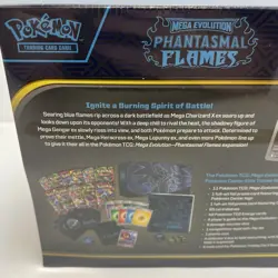 Pokemon TCG Phantasmal Flames Pokemon Center ETB Elite Trainer Box Sealed - Image 3