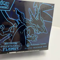 Pokemon TCG Phantasmal Flames Pokemon Center ETB Elite Trainer Box Sealed - Image 5