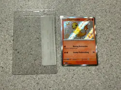 Pokemon TCG Paldean Fates Charmander 109/091 Holo Shiny Rar. NM PACK FRESH - Image 1