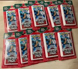 Pokemon Mystery Pack Sealed Seeded 1:10 Crystal Guardians Lot of 10 - Image 1