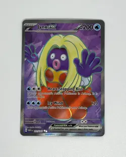 Pokemon TCG Jynx EX 191/165 Sv: Scarlet & Violet 151 Full Art Holo Full Art NM - Image 1
