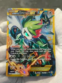 Pokemon TCG Shaymin EX 77a/108 XY Alternate Art Promo 2017 LP - Image 3