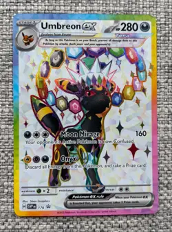 Pokemon TCG Umbreon Ex Espeon Ex Svp 175 176 Promo Pair NM Prismatic Evolution - Image 2