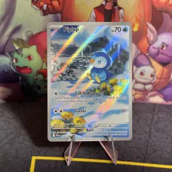 Pokemon TCG - Piplup Illustration Rare - Phantasmal Flames 98/94 M/NM - Image 1