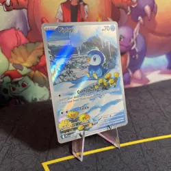 Pokemon TCG - Piplup Illustration Rare - Phantasmal Flames 98/94 M/NM - Image 2
