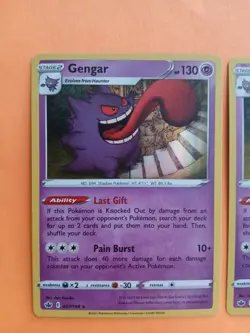 Pokemon Sword & Shield Chilling Reign Gengar 057/198 Holo & Reverse Holo - Image 4