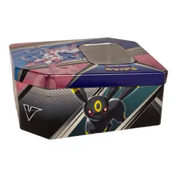 **EMPTY TIN** Pokemon TCG Sylveon V Heroes Tin Storage Container - Image 3
