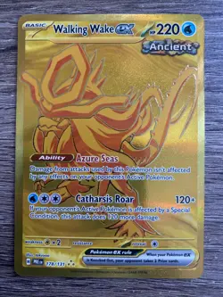 NM-Mint Walking Wake ex - 178/131 - Hyper Rare Pokemon Prismatic Evolutions - Image 1