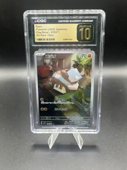 Pokemon TCG Nacli 078/071 Clay Burst Art Rare CGC Pristine 10 - Image 1