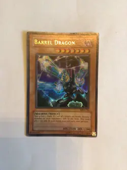 Yu-Gi-Oh! TCG Barrel Dragon Metal Raiders MRD-126 Unlimited Ultra Rare LP - Image 1
