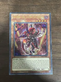Yugioh! Aluber the Jester of Despia OP20-EN003 Ultimate Rare LP - Image 1