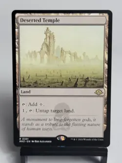 Magic the Gathering - Modern Horizons 3 - Deserted Temple - Image 1